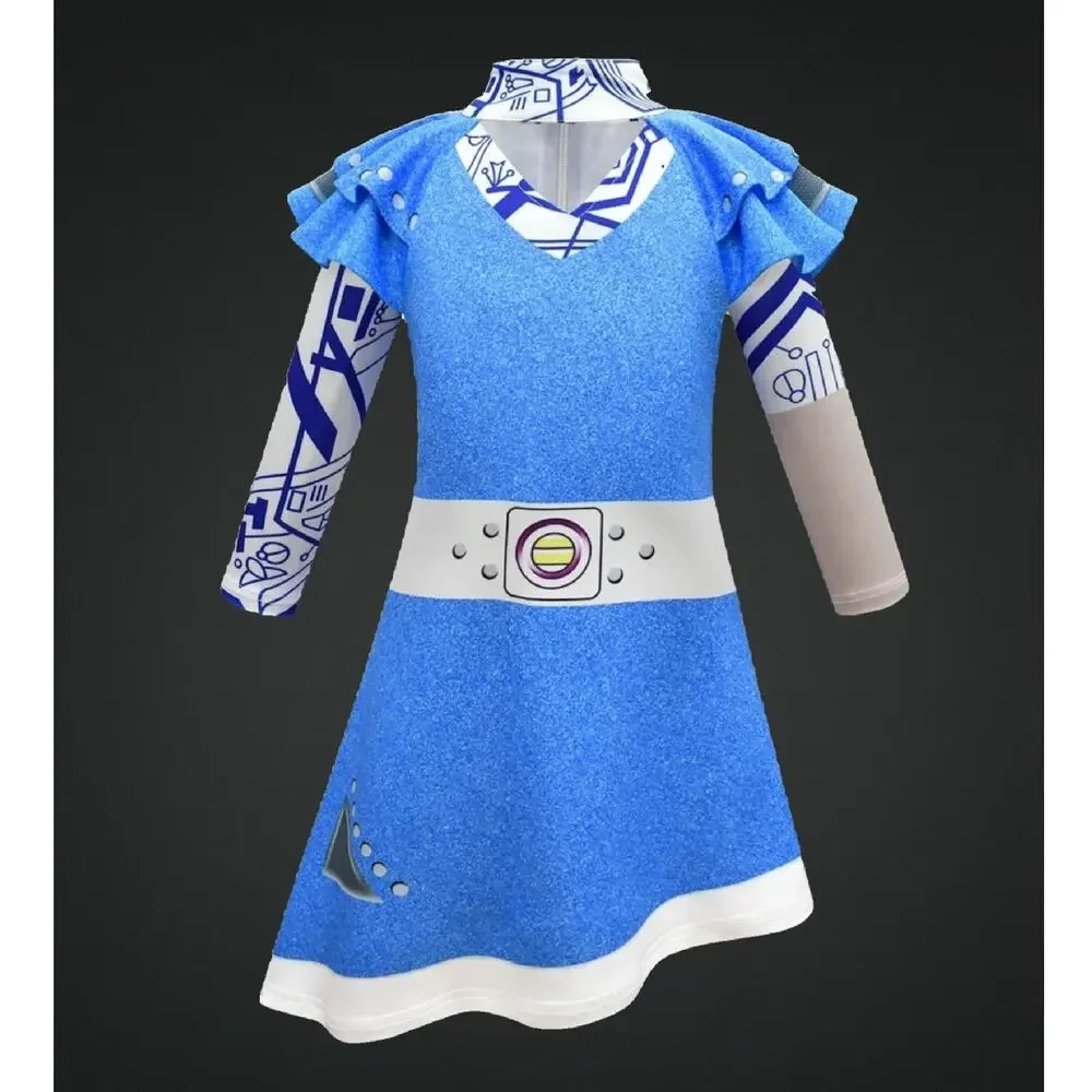 Girls Alien Zombies 3 Character Halloween Costume Size 8-10 (140)